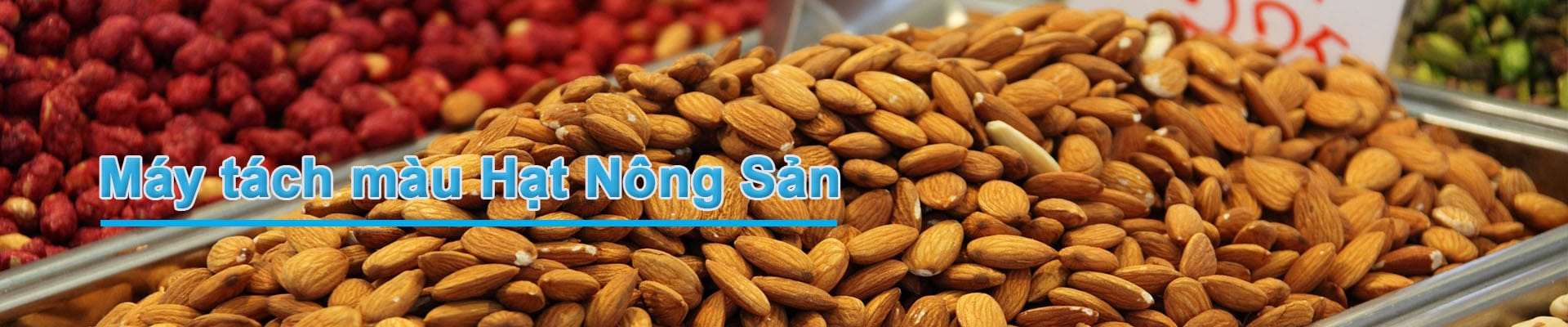 Máy tách màu hạt nông sản