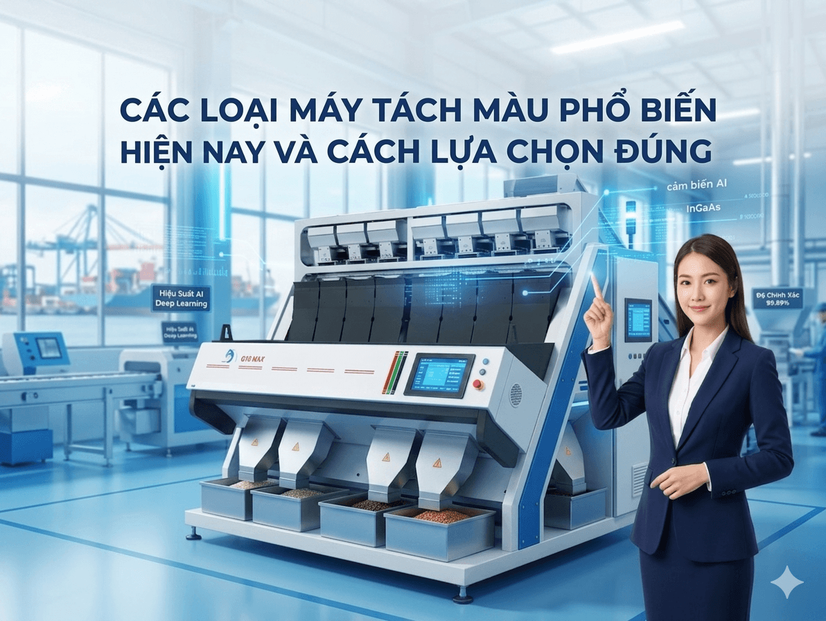 Các Loại Máy Tách Màu Phổ Biến Hiện Nay Và Cách Lựa Chọn Đúng
